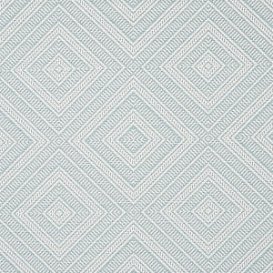 Tortola Indoor/Outdoor Aqua 62846 by Schumacher Fabric