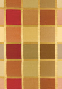 Navsari Silk Plaid Currant 62852 by Schumacher Fabric