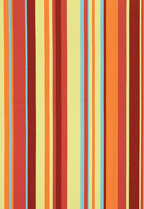 Delray Stripe Sorbet 62890 by Schumacher Fabric