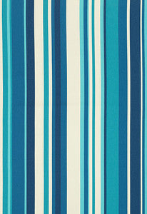 Delray Stripe Marine 62891 by Schumacher Fabric