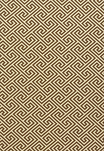 St. Tropez Teak 62906 by Schumacher Fabric