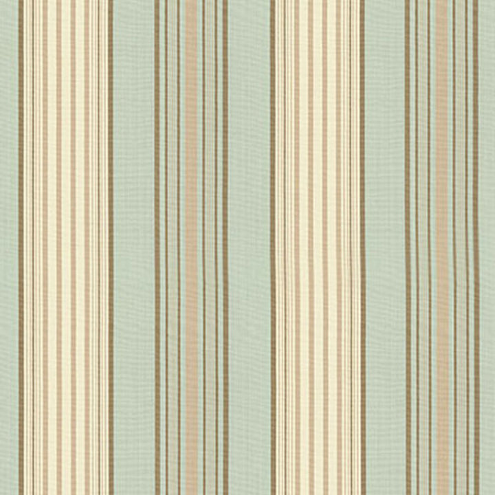 Saratoga Cotton Stripe Aqua / Flax/ Mocha 62962 by Schumacher Fabric PERENNIAL FAVORITES COTTON 100% INDIA MARTINDALE 15,500 </p><p>Repeat: Horizontal: 9 1/4" (23CM) and Vertical: 50 - Fabric Carolina -