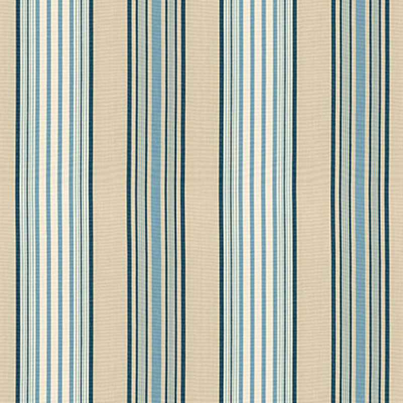 Saratoga Cotton Stripe Indigo / Chambray / Beige 62963 by Schumacher Fabric Schumacher Fabric Saratoga Cotton Stripe Indigo / Chambray / Beige 62963Fabric COTTON 100% INDIA </p><p>Repeat: H: HORZ. 9 1/4" (23CM) , V: 54 - Fabric Carolina -
