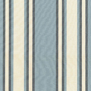 Seneca Cotton Stripe Chambray/ Indigo 62980 by Schumacher Fabric