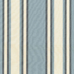 Seneca Cotton Stripe Chambray/ Indigo 62980 by Schumacher Fabric