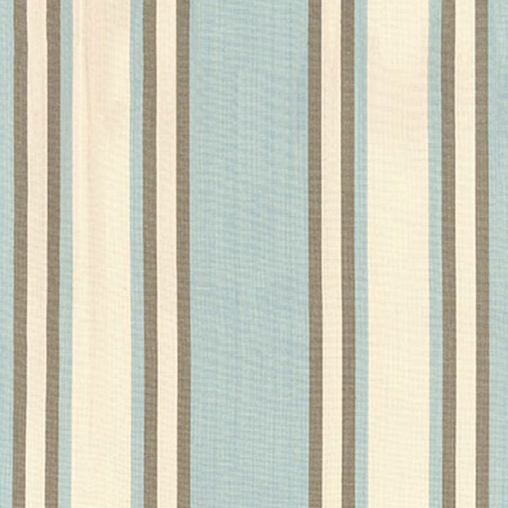 Seneca Cotton Stripe Aqua/Mocha 62984 by Schumacher Fabric COUNTRY HOUSE COTTONS See Sample INDIA . </p><p>Repeat: Horizontal: 6 3/4" (17CM) and Vertical: - 54" WIDE (137CM) - Fabric Carolina -