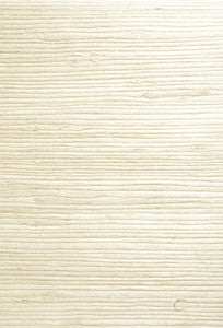 Shuang Cream Grasscloth Wallpaper by Kenneth James
