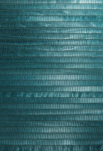 Mayumi Aqua Grasscloth Wallpaper by Kenneth James