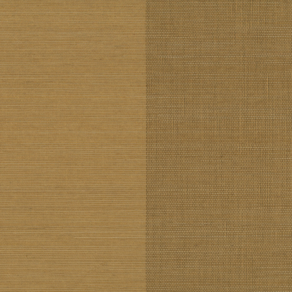 Yue Ying Light Brown Grasscloth Wallpaper by Kenneth James Shangri La Covers about 72 square feet 36-in by 24-ft long roll Unpasted 0 - Fabric Carolina -