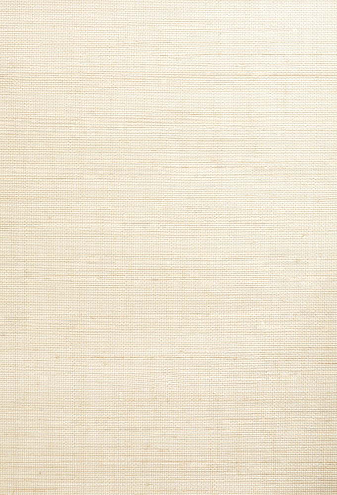 Sying Cream Grasscloth Wallpaper by Kenneth James Shangri La Covers about 72 square feet 36-in by 24-ft long roll Unpasted 0 - Fabric Carolina -