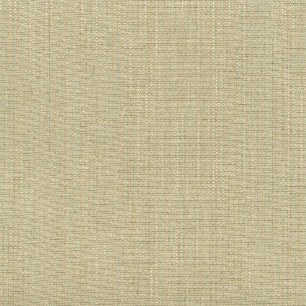 Mirei Light Green Grasscloth Wallpaper by Kenneth James Shangri La Covers about 72 square feet 36-in by 24-ft long roll Unpasted 0 - Fabric Carolina -
