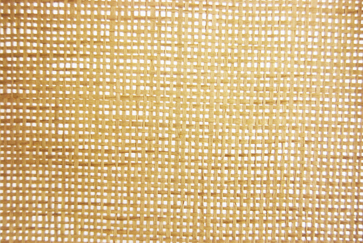 Lei Gold Grasscloth Wallpaper by Kenneth James Shangri La Covers about 72 square feet 36-in by 24-ft long roll Unpasted 0 - Fabric Carolina -