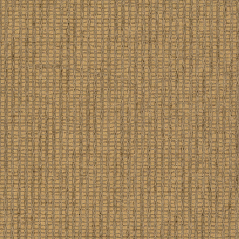 Fang Light Brown Grasscloth Wallpaper by Kenneth James Shangri La Covers about 72 square feet 36-in by 24-ft long roll Unpasted 0 - Fabric Carolina -
