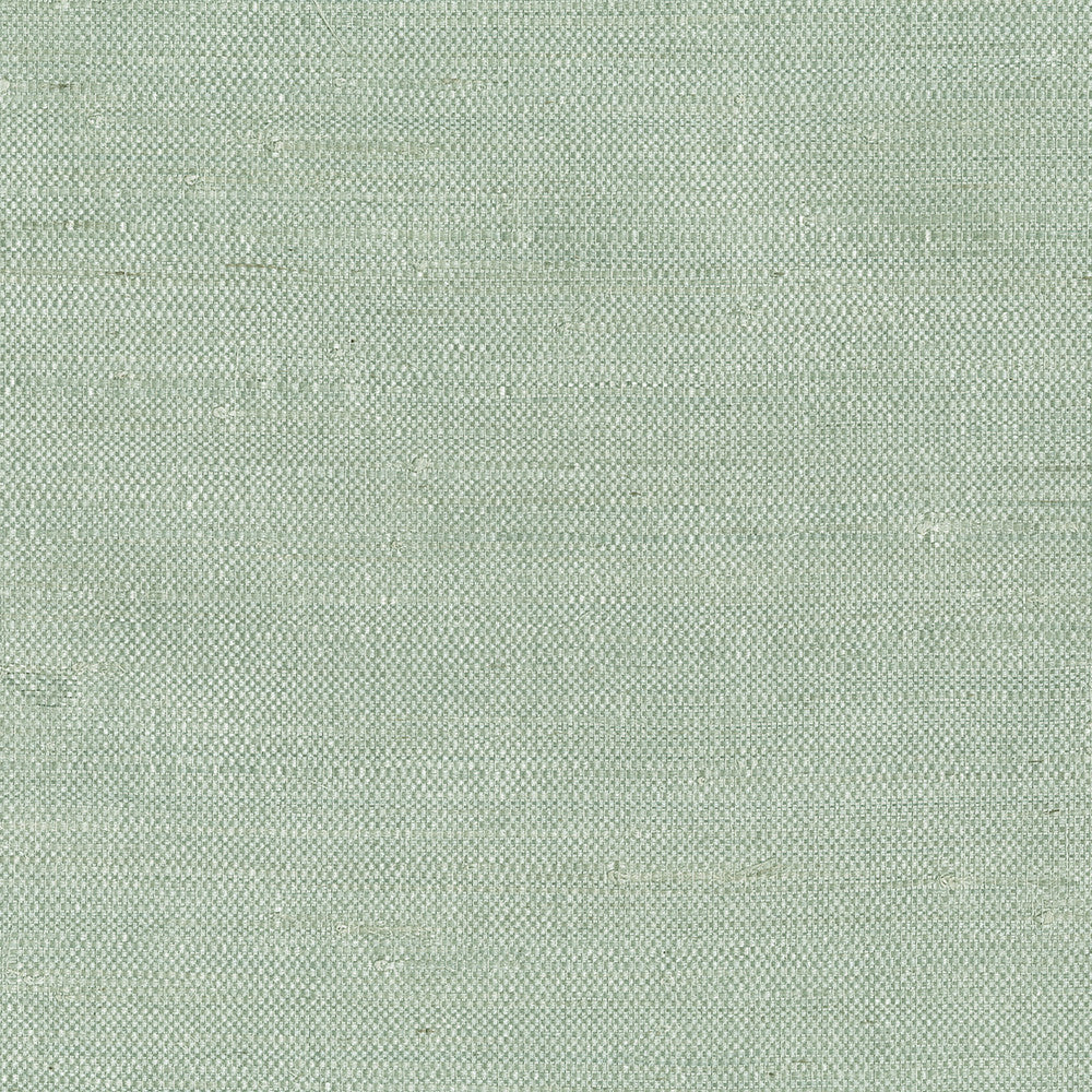 Kimi Light Green Grasscloth Wallpaper by Kenneth James Shangri La Covers about 72 square feet 36-in by 24-ft long roll Unpasted 0 - Fabric Carolina -
