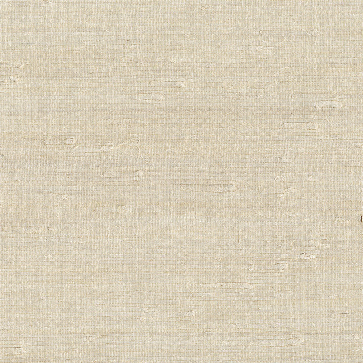 Ling Cream Grasscloth Wallpaper by Kenneth James Shangri La Covers about 72 square feet 36-in by 24-ft long roll Unpasted 0 - Fabric Carolina -