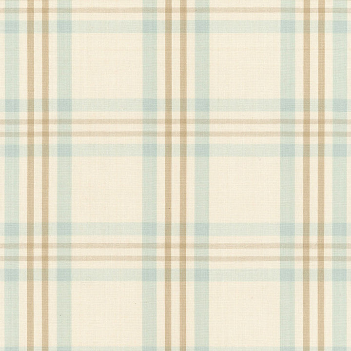 Wilton Cotton Plaid Beige/Aqua 63010 by Schumacher Fabric COUNTRY HOUSE COTTONS See Sample INDIA . </p><p>Repeat: Horizontal: 4 1/2" (11CM) and Vertical: 4 1/4" (11CM) 54" WIDE (137CM) - Fabric Carolina -