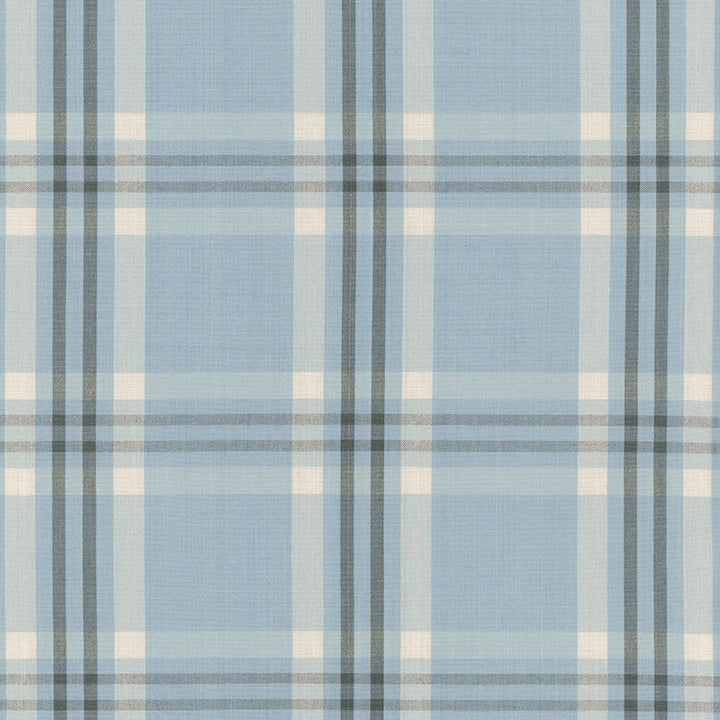 Wilton Cotton Plaid Chambray/Indigo 63015 by Schumacher Fabric COUNTRY HOUSE COTTONS See Sample INDIA . </p><p>Repeat: Horizontal: 4 1/2" (11CM) and Vertical: 4 1/4" (11CM) 54" WIDE (137CM) - Fabric Carolina -