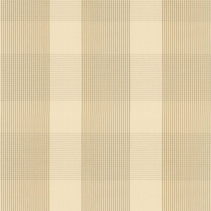 Avon Gingham Plaid Flax/Ivory 63021 by Schumacher Fabric COUNTRY HOUSE COTTONS See Sample INDIA . </p><p>Repeat: Horizontal: 6 3/4" (17CM) and Vertical: 6 3/4" (17CM) 54" WIDE (137CM) - Fabric Carolina -