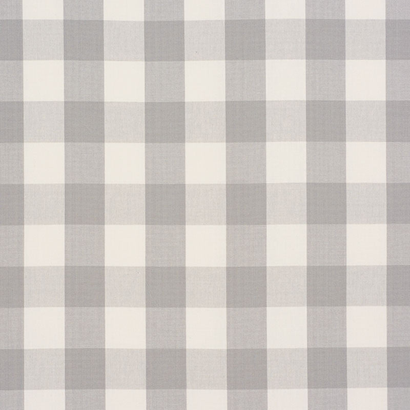 Camden Cotton Check Grey 63047 by Schumacher Fabric REVISIT OF POPULAR PATTERNS See Sample INDIA LIGHT </p><p>Repeat: Horizontal: 3" (8CM) and Vertical: 3" (8CM) 54" WIDE (137CM) - Fabric Carolina -