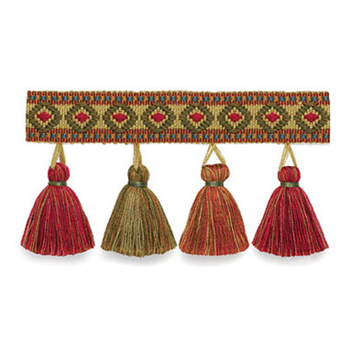 Pembury Tassel Fringe Rosewood 63150 by Schumacher Trim SOMERSET TRIMMINGS See Sample AUSTRALIA . </p><p>Repeat: Horizontal: - and Vertical: - 2 6/8" WIDE (7CM) - Fabric Carolina -