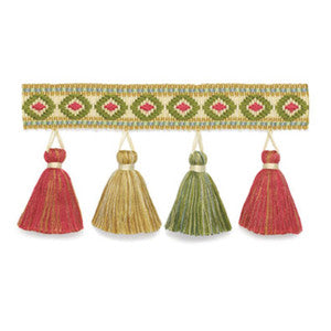 Pembury Tassel Fringe Bloom 63151 by Schumacher Fabric