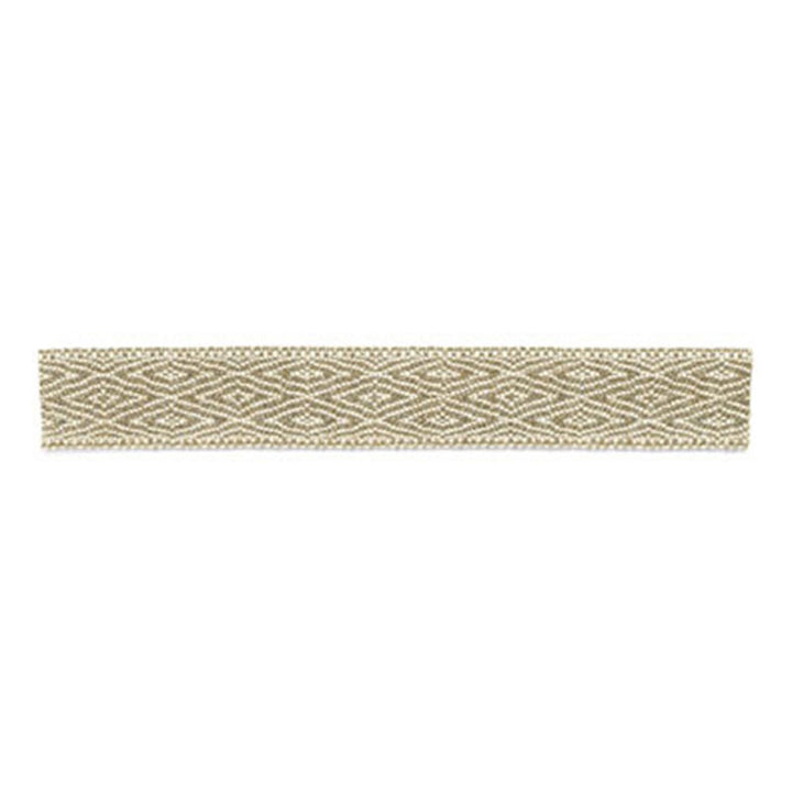 Whitfield Braid Oyster 63161 by Schumacher Trim SOMERSET TRIMMINGS See Sample SPAIN . </p><p>Repeat: Horizontal: - and Vertical: - 1" WIDE (2CM) - Fabric Carolina -