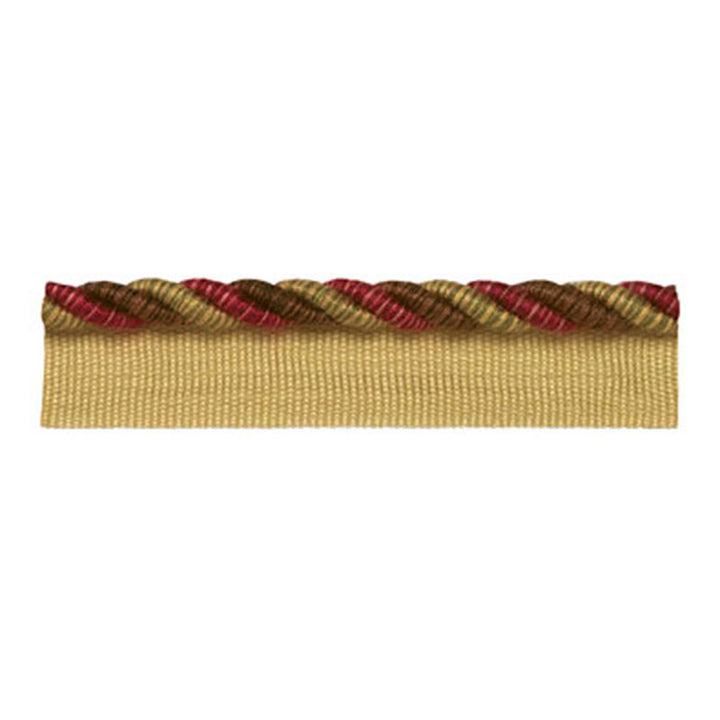 Farleigh Lipcord Rosewood 63180 by Schumacher Trim SOMERSET TRIMMINGS See Sample AUSTRALIA . </p><p>Repeat: Horizontal: - and Vertical: - 0 1/2" WIDE (1CM) - Fabric Carolina -