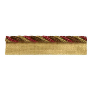 Farleigh Lipcord Rosewood 63180 by Schumacher Fabric