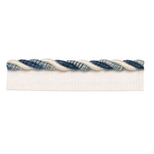 Farleigh Lipcord Delft 63183 by Schumacher Fabric