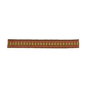 Leeds Braid Rosewood 63220 by Schumacher Fabric