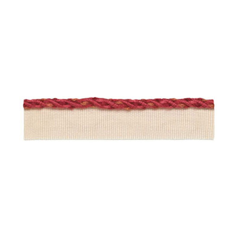 Preston Lipcord Azalea 63234 by Schumacher Designer Trim SOMERSET TRIMMINGS See Sample AUSTRALIA . </p><p>Repeat: Horizontal: - and Vertical: - 0 3/8" WIDE (1CM) - Swanky Fabrics -