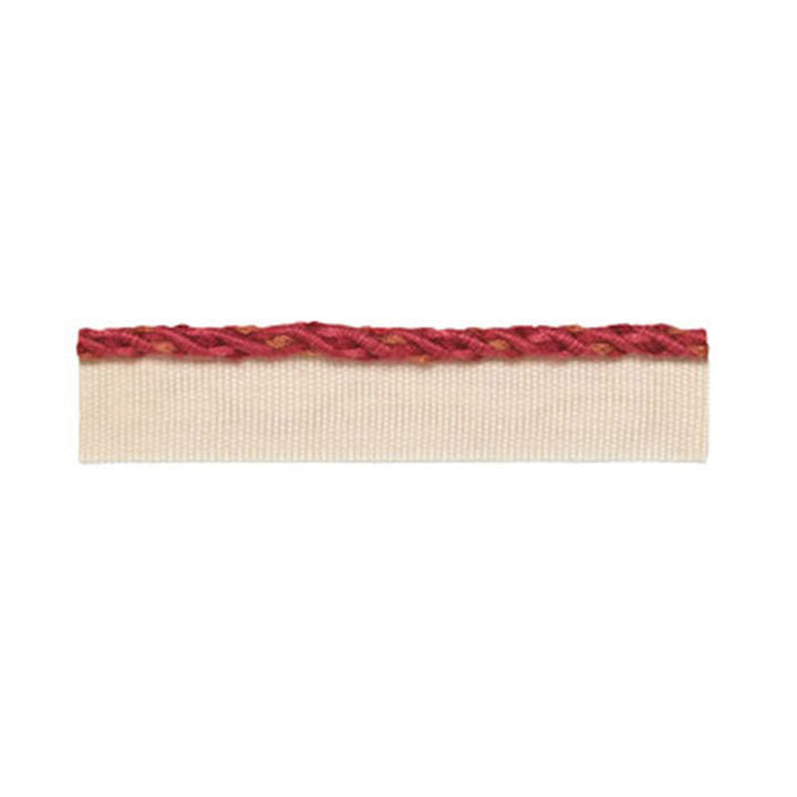 Preston Lipcord Azalea 63234 by Schumacher Designer Trim SOMERSET TRIMMINGS See Sample AUSTRALIA . </p><p>Repeat: Horizontal: - and Vertical: - 0 3/8" WIDE (1CM) - Swanky Fabrics -
