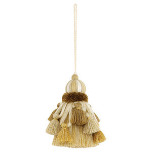 Somerset Key Tassel Champagne 63323 by Schumacher Fabric