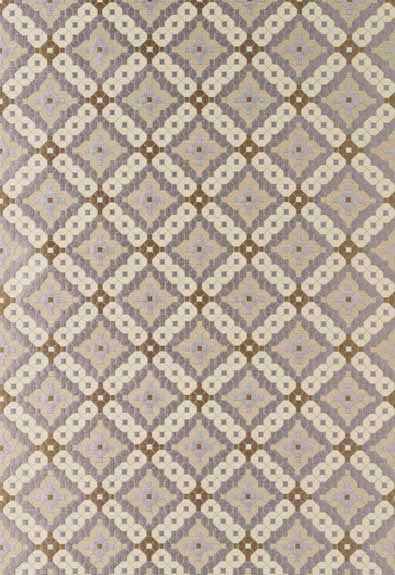Marrakesh Silver 63370 by Schumacher Fabric Chroma 100% Silk Wyzenbeek 9,000 Horizontal: 3.5 and Vertical: 3.375 55 - Fabric Carolina -