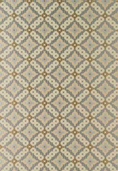 Marrakesh Aqua 63371 by Schumacher Fabric Chroma 100% Silk Wyzenbeek 9,000 Horizontal: 3.5 and Vertical: 3.375 55 - Fabric Carolina -