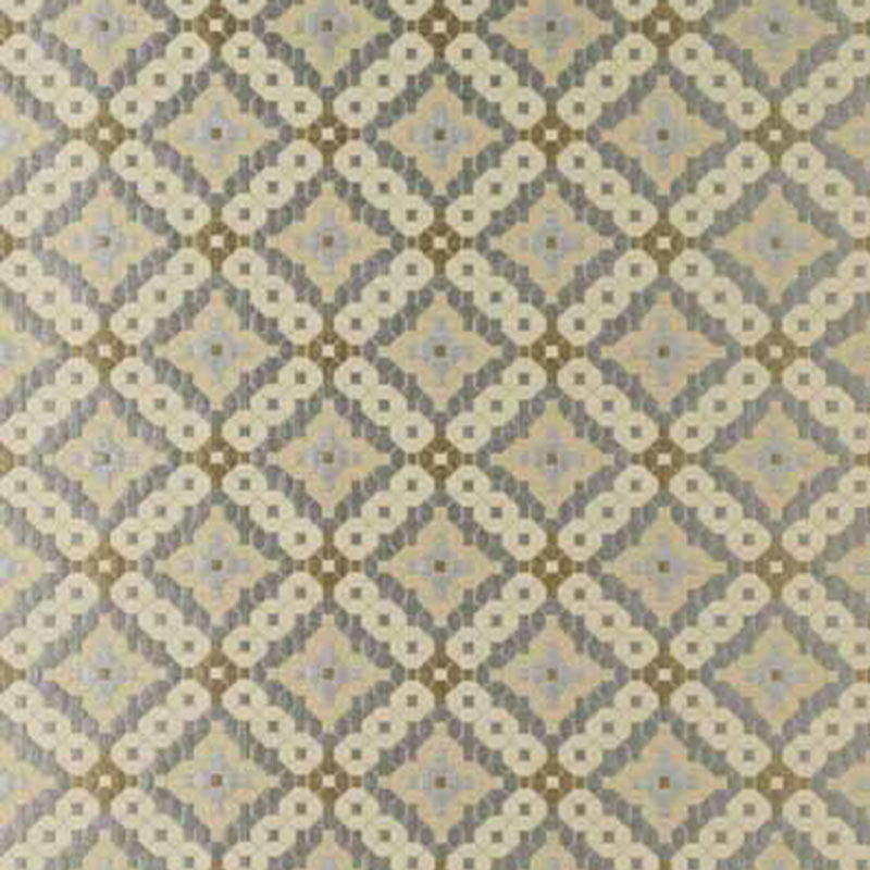 Marrakesh Aqua 63371 by Schumacher Designer Fabric CHROMA See Sample INDIA LIGHT DUTY </p><p>Repeat: Horizontal: 3 1/2" (9CM) and Vertical: 3 3/8" (9CM) 55" WIDE (140CM) - Swanky Fabrics -