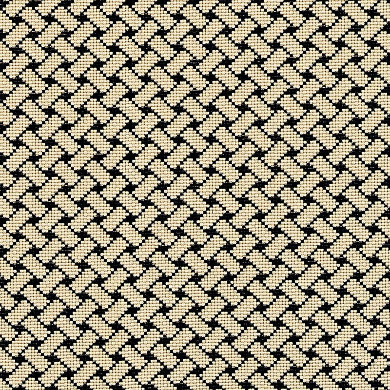 Bristol Weave Noir 63397 by Schumacher Designer Fabric Essentials-Small-Scale-Upholstery-Fabrics 97% Viscose, 3% Nylon Wyzenbeek 30,000 Horizontal: 7/8- and Vertical: 7/8- 52 - Swanky Fabrics -