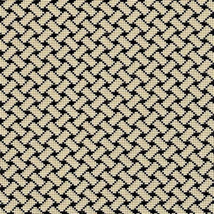 Bristol Weave Noir 63397 by Schumacher Designer Fabric Essentials-Small-Scale-Upholstery-Fabrics 97% Viscose, 3% Nylon Wyzenbeek 30,000 Horizontal: 7/8- and Vertical: 7/8- 52 - Swanky Fabrics -