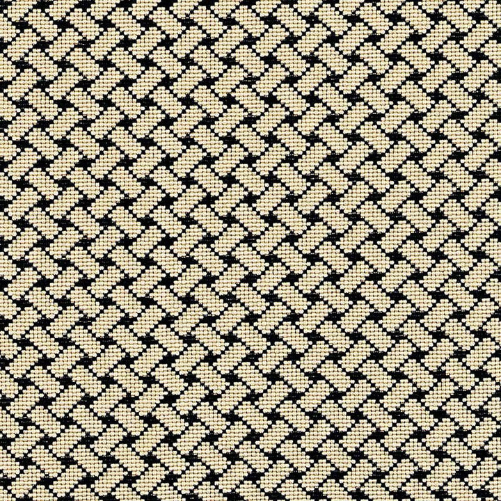 Bristol Weave Noir 63397 by Schumacher Fabric ESSENTIALS: SMALL-SCALE UPHOLSTERY I See Sample UNITED STATES OF AMERICA HEAVY DUTY </p><p>Repeat: Horizontal: 7/8" (2CM) and Vertical: 7/8" (2CM) 52" WIDE (132CM) - Fabric Carolina -