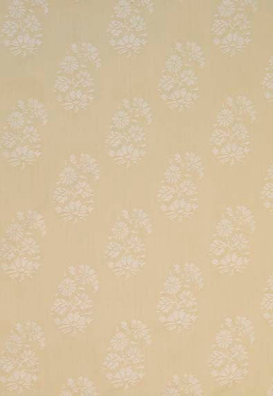 Astara Paisley Bone 63422 by Schumacher Fabric Chroma 100% Cotton Wyzenbeek 25,000 Horizontal: 7 and Vertical: 7.5 56 - Fabric Carolina -