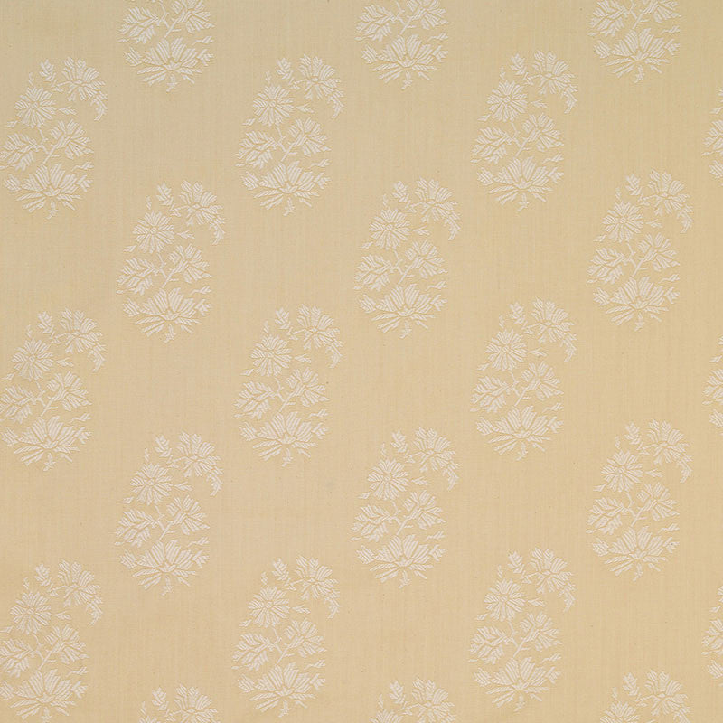 Astara Paisley Bone 63422 by Schumacher Fabric CHROMA See Sample UNITED STATES OF AMERICA MEDIUM DUTY </p><p>Repeat: Horizontal: 7" (18CM) and Vertical: 7 1/2" (19CM) 56" WIDE (142CM) - Fabric Carolina -