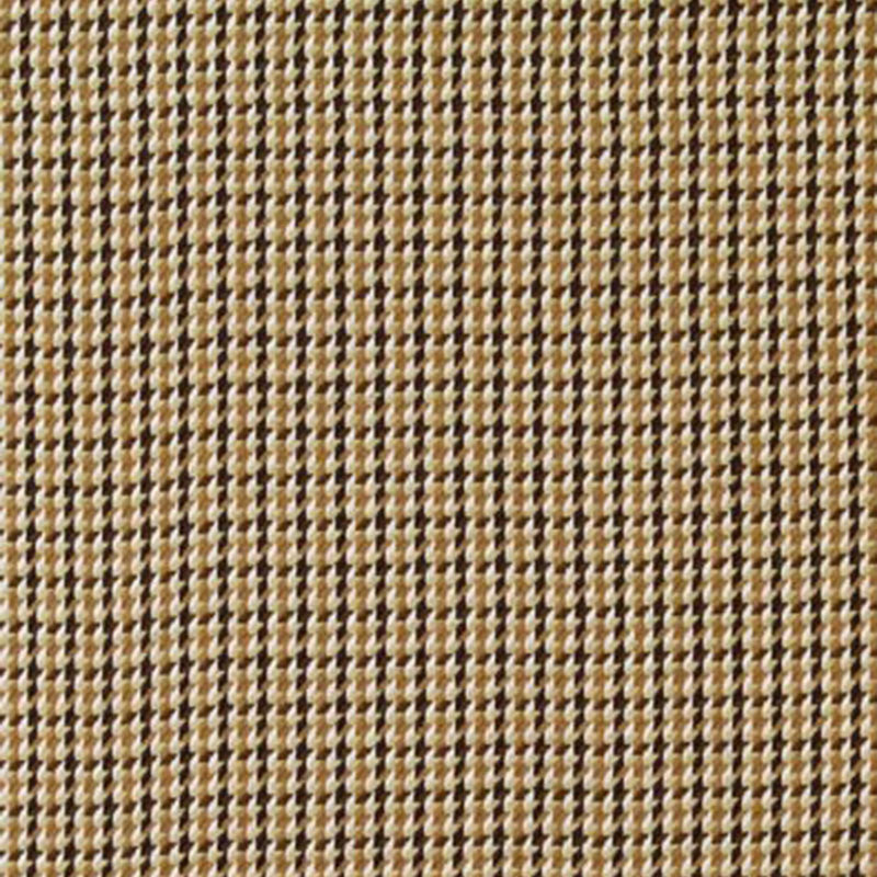 Martin Houndstooth Saddle 63442 by Schumacher Designer Fabric CHROMA See Sample INDIA MEDIUM DUTY </p><p>Repeat: Horizontal: 5/8" (2CM) and Vertical: 5/8" (2CM) 54 7/8" WIDE (139CM) - Swanky Fabrics -