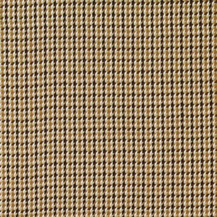 Martin Houndstooth Saddle 63442 by Schumacher Designer Fabric CHROMA See Sample INDIA MEDIUM DUTY </p><p>Repeat: Horizontal: 5/8" (2CM) and Vertical: 5/8" (2CM) 54 7/8" WIDE (139CM) - Swanky Fabrics -