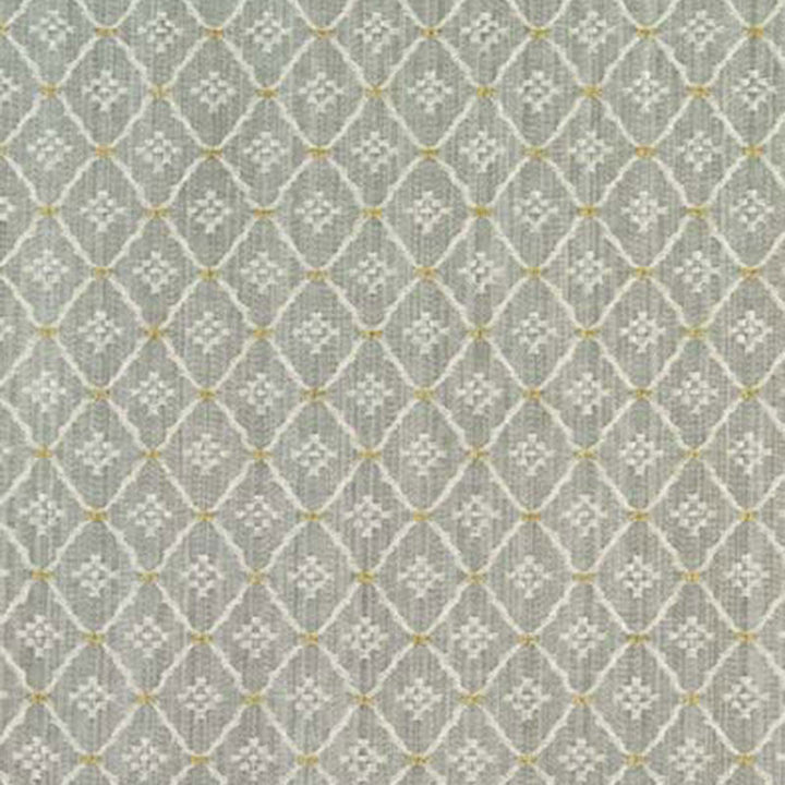 Clifton Cotton Strie Aqua 63524 by Schumacher Designer Fabric CHROMA RAYON 53% COTTON 47% UNITED STATES OF AMERICA WYZENBEEK 12,000 </p><p>Repeat: Horizontal: 1 1/8" (3CM) and Vertical: 1 3/8" (3CM) 54 - Swanky Fabrics -