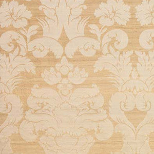 Mansfield Damask Oyster 63551 by Schumacher Fabric