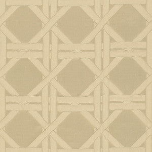 Silk Fret Dove 63560 by Schumacher Fabric