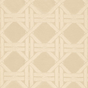 Silk Fret Oyster 63562 by Schumacher Fabric
