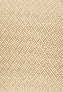 Ripple Effect Champagne 63571 by Schumacher Fabric