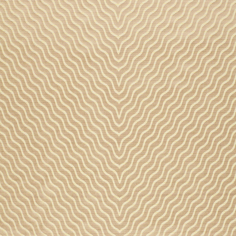 Ripple Effect Champagne 63571 by Schumacher Fabric MODERN GLAMOUR See Sample INDIA . </p><p>Repeat: Horizontal: 27 1/2" (70CM) and Vertical: 2 3/8" (6CM) 55" WIDE (140CM) - Fabric Carolina -