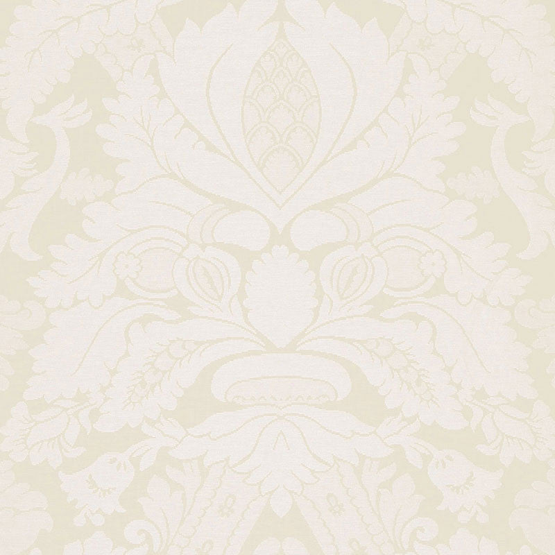 Fitzroy Linen Damask Vellum 63593 by Schumacher Fabric CLASSIC WOVENS See Sample ITALY MEDIUM DUTY </p><p>Repeat: Horizontal: 29" (74CM) and Vertical: 47 1/2" (121CM) 56" WIDE (142CM) - Fabric Carolina -